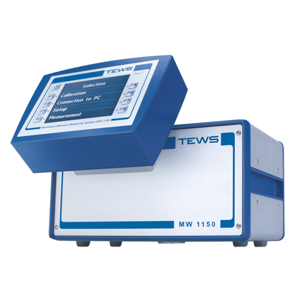 Medición de humedad por microondas